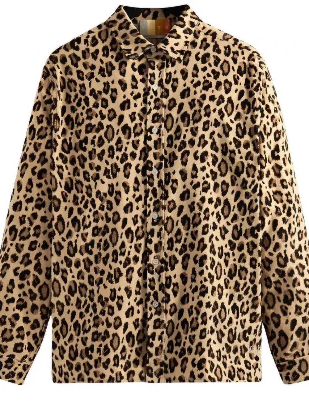 KITH Leopard Printed courderoy Shirt NWT